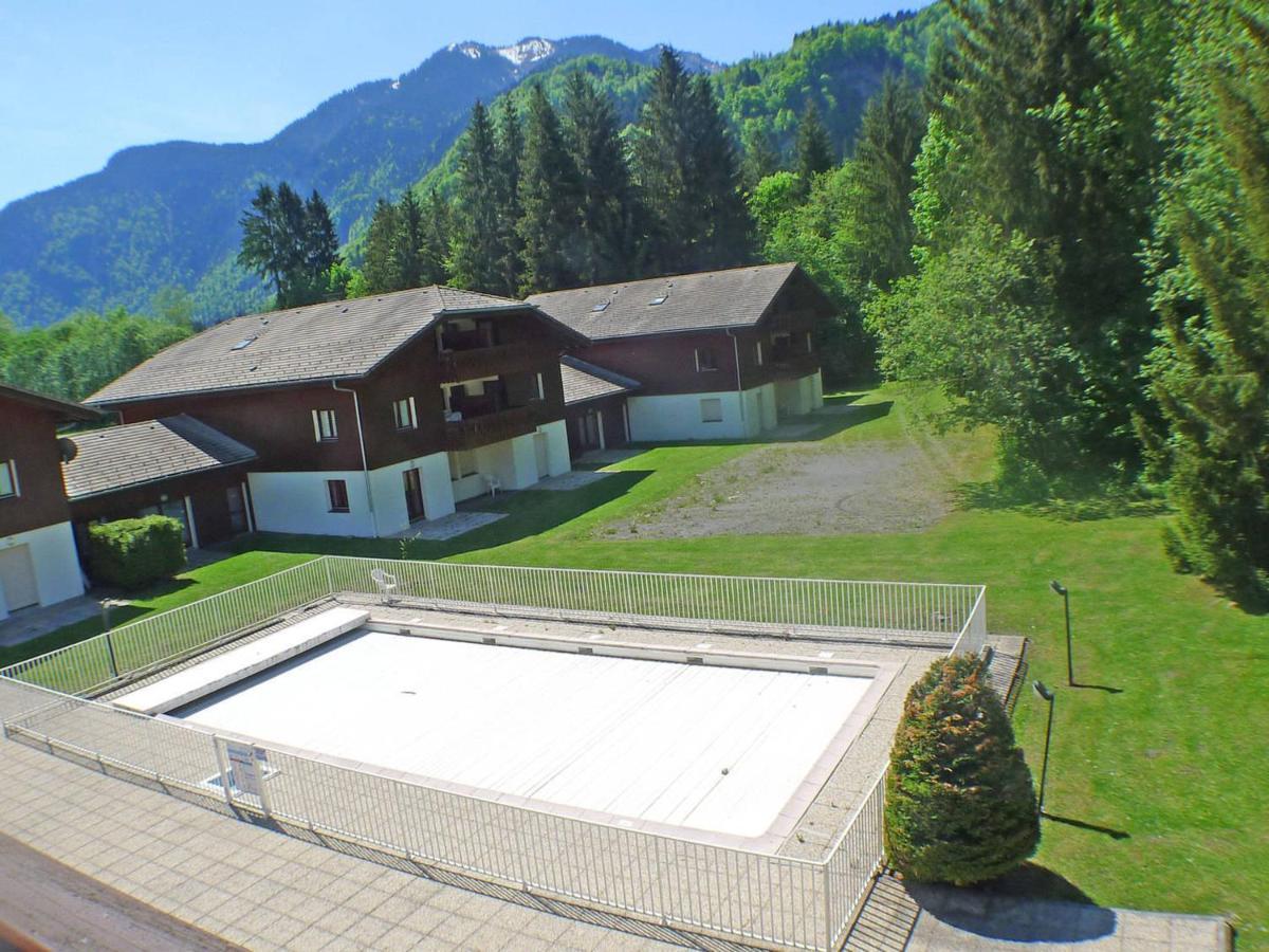 Appartement Confortable Avec Piscines, Terrasse Et Parking A Samoens - Fr-1-629-100 Exterior photo